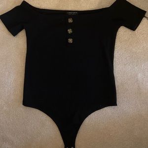 off the shoulder bodysuit